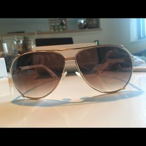 Dior Chicago 2 UPU FM Brown Gradient Aviators